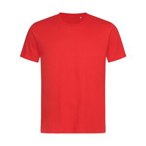 Stedman® Unisex tričko Stedman Lux v běžném rovném střihu 180 g/m Barva: červená skarletová, Velikost: S