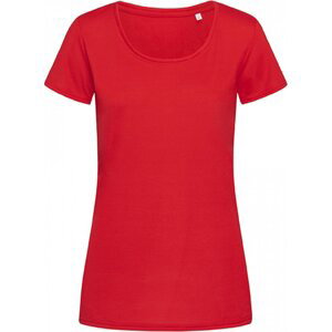 Stedman® Dámské funkční tričko Active Dry na omak jako z bavlnky Barva: červená rudá, Velikost: M S8700