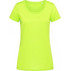 Stedman® Dámské funkční tričko Active Dry na omak jako z bavlnky Barva: žlutá fluorescentní, Velikost: M S8700