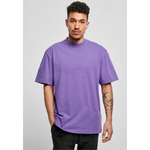 Prodloužené bavlněné rovné pánské triko Urban Classics 180 g/m Barva: Fialová, Velikost: 6XL