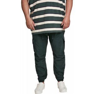 Pánské bavlněné kapsáčové kalhoty Urban Classics Barva: Zelená lahvová, Velikost: 3XL
