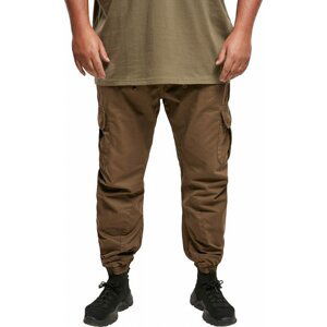 Pánské bavlněné kapsáčové kalhoty Urban Classics Barva: darkground, Velikost: 3XL