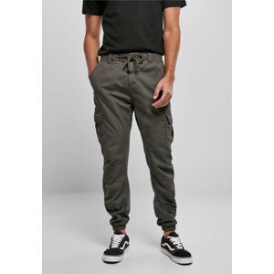 Pánské bavlněné kapsáčové kalhoty Urban Classics Barva: magnet, Velikost: 3XL