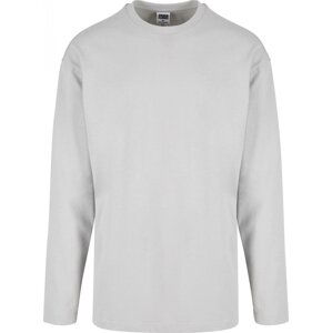 Urban Classics Pánské oversize tričko bez manžet na rukávech, se středovým švem na zádech Barva: šedá světlá, Velikost: S