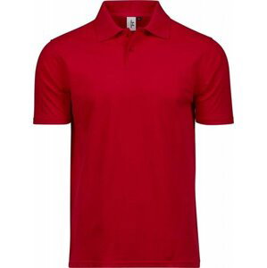 Vysoce kvalitní organická pánská polokošile Tee Jays Barva: Červená, Velikost: M TJ1200