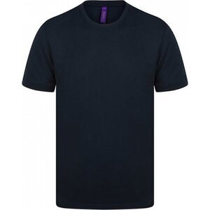 Sportovní tričko Henbury interlok HiCool® Barva: modrá námořní, Velikost: XL W024