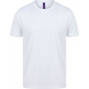 Sportovní tričko Henbury interlok HiCool® Barva: Bílá, Velikost: 4XL W024