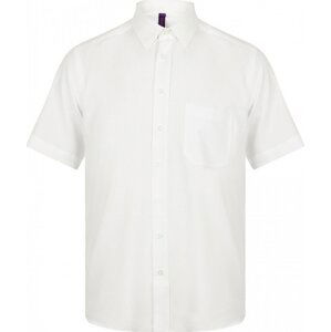 Rychleschnoucí pánská košile Henbury s vynikajícím odvodem vlhkosti Barva: Bílá, Velikost: M W595
