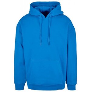 Build Your Brand Basic Velkoformátová oversize mikina Urban Classics se širokými manžetami Barva: modrá matná, Velikost: S BYBB006