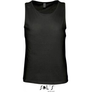 Sol's Pánské tílko Top Justin 150 g Barva: Černá, Velikost: 5XL L171