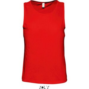 Sol's Pánské tílko Top Justin 150 g Barva: Červená, Velikost: M L171