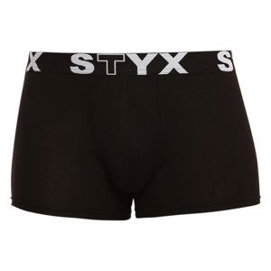 Pánské boxerky Styx sportovní guma černé (G960) L