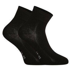 Ponožky Gino bambusové černé (82004) XL