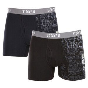 2PACK pánské boxerky UNCS Angelo nadrozměr 5XL