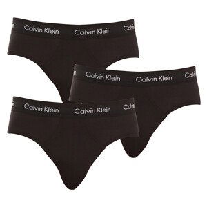 3PACK pánské slipy Calvin Klein černé (U2661G-XWB) L