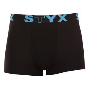Pánské boxerky Styx sportovní guma černé (G961) S