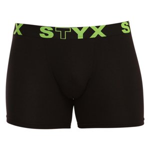 Pánské boxerky Styx long sportovní guma černé (U962) XXL