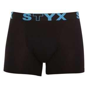 Pánské boxerky Styx long sportovní guma černé (U961) XXL