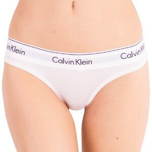 Dámská tanga Calvin Klein bílá (QF5117E-100) XL