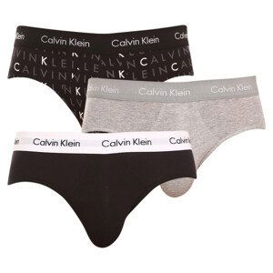 3PACK pánské slipy Calvin Klein vícebarevné (U2661G-YKS) L