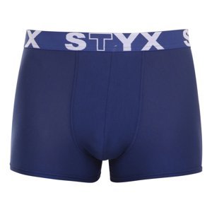 Pánské boxerky Styx sportovní guma tmavě modré (G968) L
