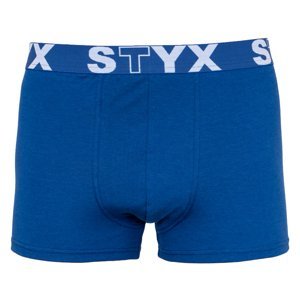 Pánské boxerky Styx sportovní guma nadrozměr tmavě modré (R968) 5XL