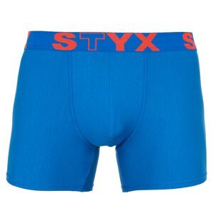 Pánské boxerky Styx long sportovní guma modré (U967) M