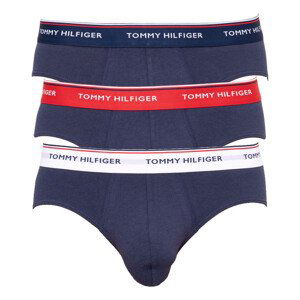 3PACK pánské slipy Tommy Hilfiger tmavě modré (1U87903766 904) XXL