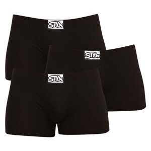 3PACK pánské boxerky Styx klasická guma černé (Q9606060) XXL