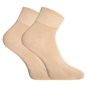 Ponožky Gino bambusové béžové (82004) S