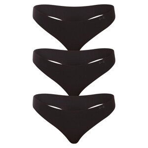 3PACK dámská tanga Under Armour černá (1325615 001) M