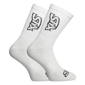 Ponožky Styx vysoké šedé s černým logem (HV1062) M