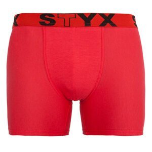 Pánské boxerky Styx long sportovní guma červené (U1064) XL