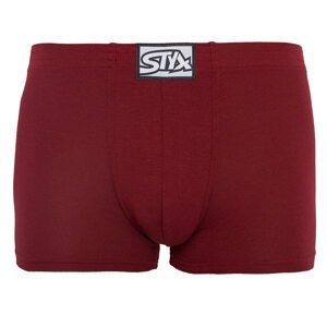 Pánské boxerky Styx klasická guma vínové (Q1060) XL