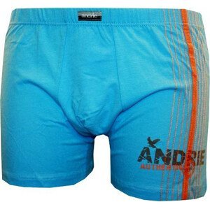 Pánské boxerky Andrie modré (PS 5048 D) M