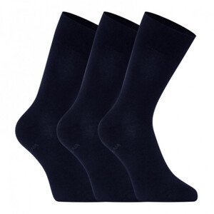 3PACK ponožky Lonka tmavě modré (Bioban) L
