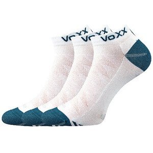 3PACK ponožky VoXX bambusové bílé (Bojar) L