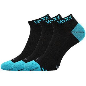 3PACK ponožky VoXX bambusové černé (Bojar) L