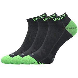 3PACK ponožky VoXX bambusové tmavě šedé (Bojar) XL