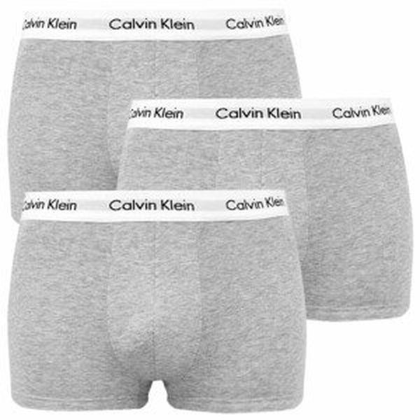 3PACK pánské boxerky Calvin Klein šedé (U2664G-KS0) XL