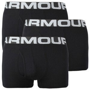 3PACK pánské boxerky Under Armour nadrozměr černé (1363616 001) 3XL