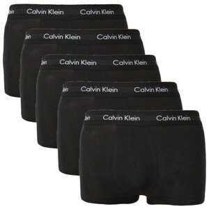 5PACK pánské boxerky Calvin Klein černé (NB2877A-XWB) M