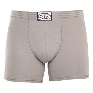 Pánské boxerky Styx long klasická guma světle šedé (F1062) M