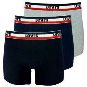 3PACK pánské boxerky Levis vícebarevné (100002870 004) L