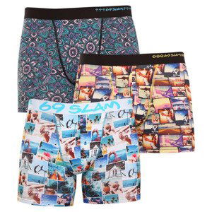 3PACK pánské boxerky 69SLAM fit mix (PACMRT-PO) S