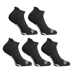 5PACK ponožky Styx nízké černé (5HN960) M