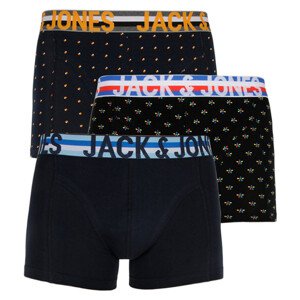 3PACK pánské boxerky Jack and Jones vícebarevné (12151351) XXL