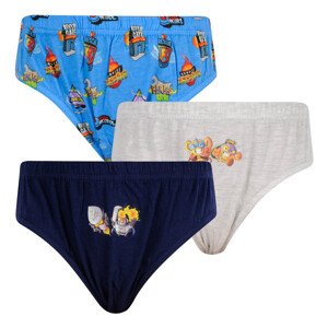 3PACK chlapecké slipy E plus M Zing vícebarevné (ZNG-A) 104