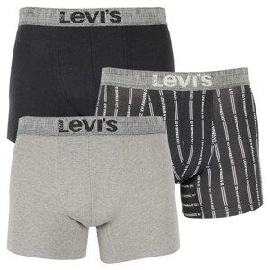 3PACK pánské boxerky Levis vícebarevné (701203917 001) M