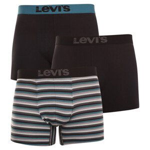 3PACK pánské boxerky Levis vícebarevné (701203920 001) L